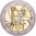 2 Euro Sondermünze Italien 2009 Louis Braille Bankfrisch