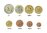 Kursmünzensatz LITAUEN 2015 (1 cent bis 2 Euro)