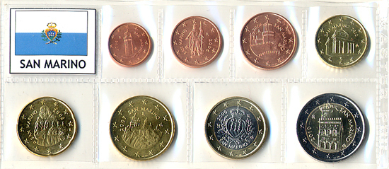 CYPRUS 2010 COMPLETE EURO COINS SET UNC IN NICE PACKING