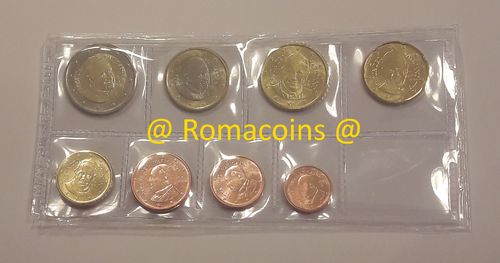 Serie Completa Vaticano 2014 1 cent - 2 Euro Unc.