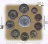 Bu Set Italy 2015 Euro 9 Coins + 5 Euro San Filippo Neri