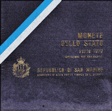 Serie Divisionale San Marino 1979 Lire 9 Monete Fdc