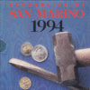 Cartera San Marino 1994 Oficial 10 Monedas Liras Fdc