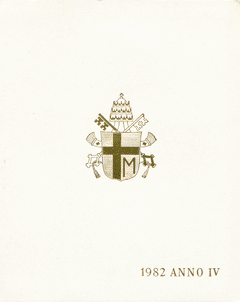 Serie Divisionale Vaticano 1982 Giovanni Paolo II Lire