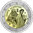 2 Euro Commemorative Coin Italy 2015 Dante Alighieri 750 Years Unc