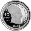 10 Euro Silber Italien 2015 Calabria Bronzi di Riace Polierte Platte PP