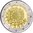 2 Euro Sondermünze Österreich 2015 30 Jahre Europaflagge Unc