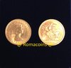 2 Britische Sovereign Goldmünzen Queen Elizabeth 917 / 1000