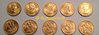 10 Britische Sovereign Goldmünzen Queen Elizabeth 917 / 1000