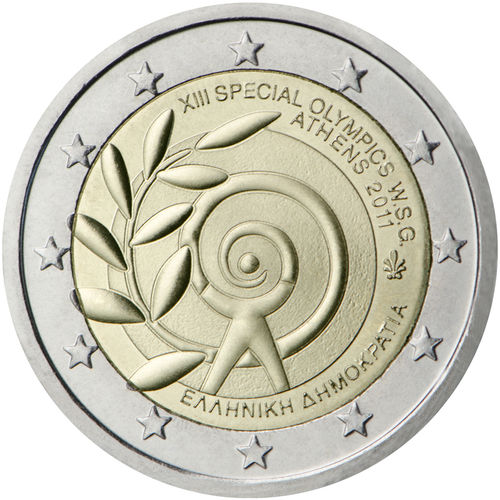 2 Euro Commemorativi Grecia 2011 Moneta