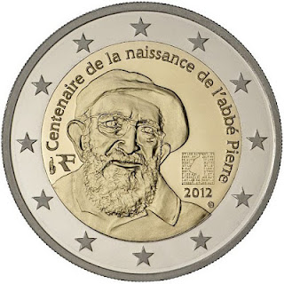 2 Euro Commemorativi Francia 2012 Moneta