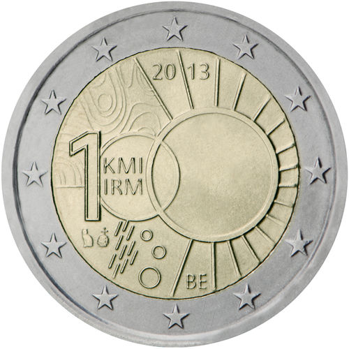 2 Euro Commemorativi Belgio 2013 Moneta