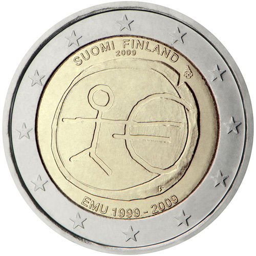 2 Euro Commemorativi Finlandia 2009 Emu