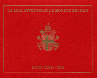 Divisionali Vaticano Giovanni Paolo II Lire