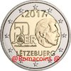 2 Euro Commemorative Coin Luxembourg 2017 50 Years Military Service