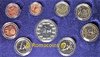 Proof Set Italy 2004 with 5 Euro Silver Coin