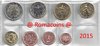 Kursmünzensatz Italien 2015 8 Münzen 1 cent - 2 Euro