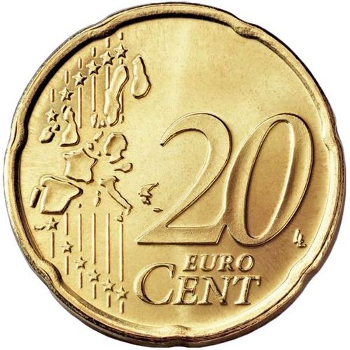 20 Centesimi Italia 2016 Euro Fdc Unc