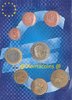 Serie Completa Monaco 2001 8 Monedas 1 cc 2 Euros Unc.
