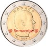 2 Euros Monaco 2018 Pièce Unc. Non Circulée Introuvable