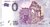 Touristische Banknote 0 Euro - Brescia Capitolium