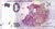 Tourist Banknote 0 Euro Souvenir Il Gigante Monterosso al Mare