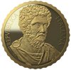 10 Euro Italy 2020 Emperor Marcus Aurelius Gold Coin Proof