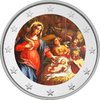 Moneda 2 Euro Especial Navidad Pesebre de la Natividad 2021 Fdc