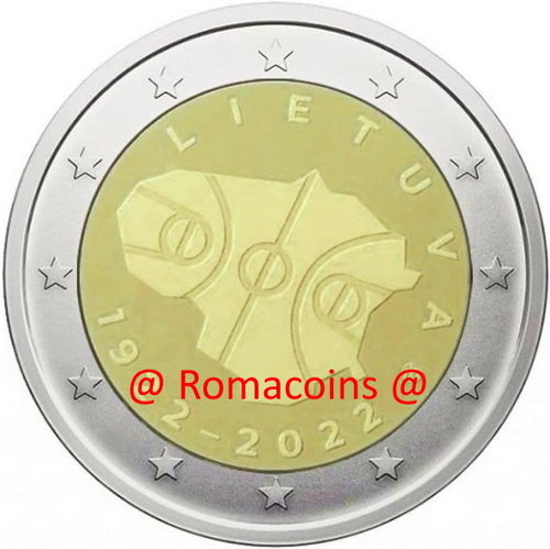 2 Euro Commemorative Coin Lithuania 2022 Basket