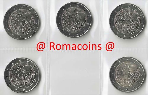 2 Euro Commemorative Coins Germany 2022 Erasmus Unc ADFGJ