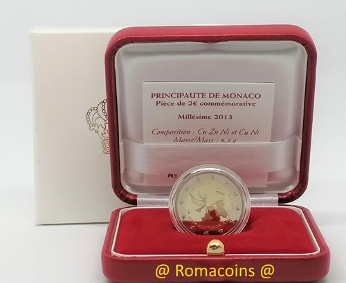 2 Euro Commemorative Coin Monaco 2013 Onu Proof