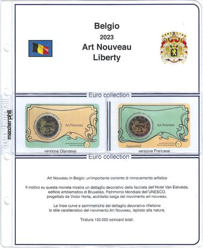 Aktualisierung für Belgien Coincard 2023 Nummer 2
