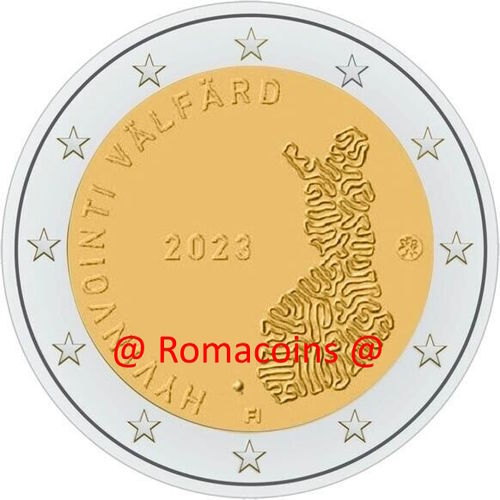 2 Euro Commemorative Coin Finland 2023 Social-Health Service