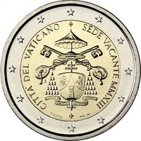 Monedas Vaticano Oro Plata Carteras 2 Euros Conmemorativos