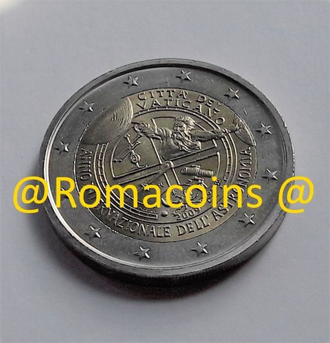 Moneda 2 Euros Vaticano Conmemorativa 2009 sin cartera
