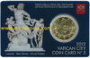 Coincard Vatican 50 Centimes 2012