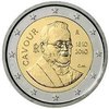 2 Euro Commemorative Coin Italy 2010 Cavour