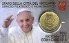 Coincard Vatican 50 Centimes 2014 Pape François