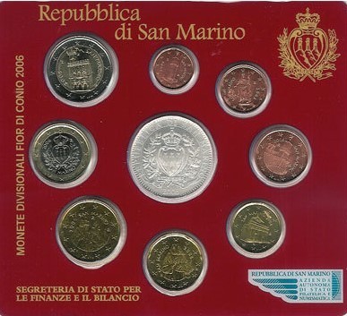 BU Details about   San Marino 2006 - Mini Kit of 3 Euro Coins 5c 50c and 1 euro RARE 