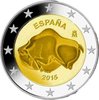 2 Euro Commemorativi Spagna 2015 Grotta di Altimira Unc