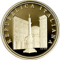 10 20 50 Euros Italie Pièces en Or Monnaies