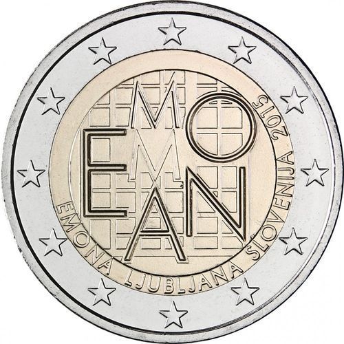 2 Euro Commemorativi Slovenia 2015 Emona Unc
