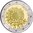 2 Euro Sondermünze Litauen 2015 30 Jahre Europaflagge Unc
