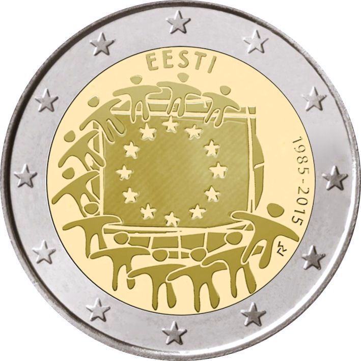 2 € Euro Münze Finnland 2015 Jean Sibelius Sondermünze