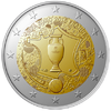 2 Euro Commemorativi Francia 2016 Uefa Unc