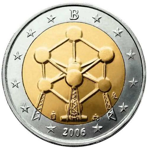 2 Euros Commémorative Belgique 2006 Pièce