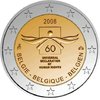 2 Euros Conmemorativos Belgica 2008 Moneda