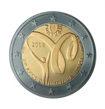 2 Euros Conmemorativos Portugal 2009 Moneda
