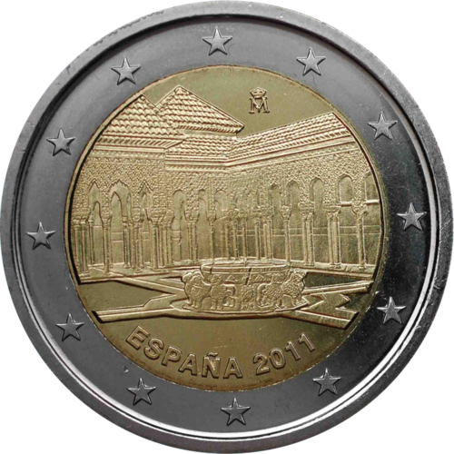 2 Euro Commemorativi Spagna 2011 Moneta