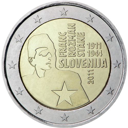 2 Euro Commemorativi Slovenia 2011 Moneta